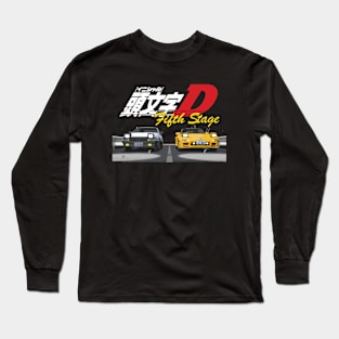 Initial D FD RX7 fifth stage Drifting - Keisuke Takahashi's vs takumi 86 Long Sleeve T-Shirt